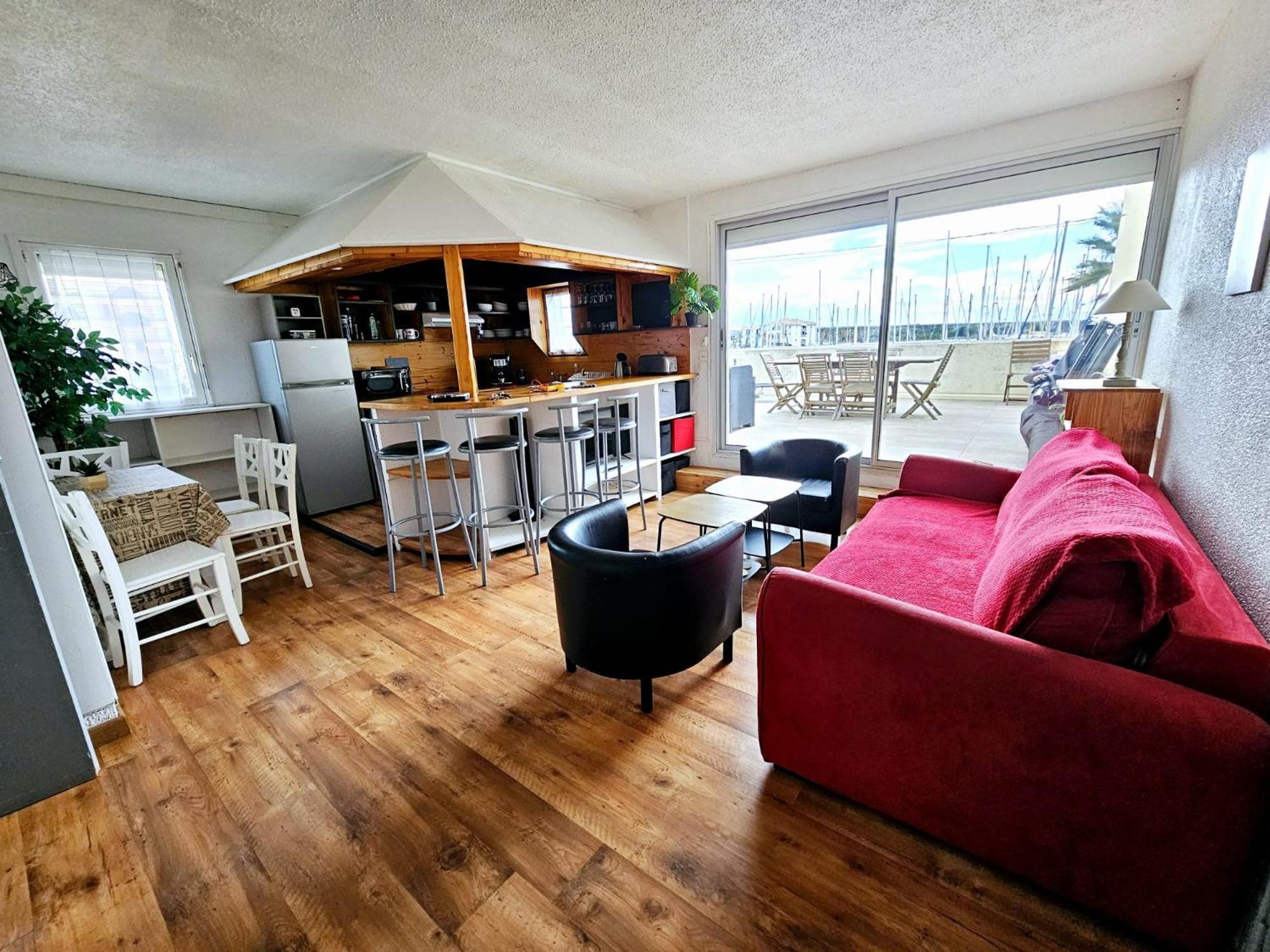 6/7 Pers Sur Le Port A 10Mn A Pieds De La Plage 勒卡特 外观 照片